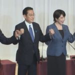 4候補者が共同記者会見   自民党総裁スタート