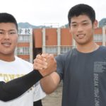 ドラフト候補の市立和歌山高バッテリー　小園健太と松川虎生