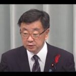 【LIVE】東京・埼玉で震度5強 松野官房長官会見（2021年10月7日）