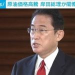 岸田総理　原油価格高騰受け・・・関係閣僚に3点の指示(2021年10月18日)