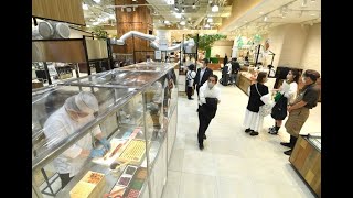 阪神梅田本店２期棟内覧会　「食の阪神」のイメージを鮮明に
