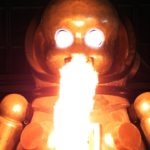 大型現代アート「ジャイアント・トらやん」がラストファイア―パフォーマンス