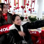 観覧車がセルフ写真館に