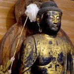 中尊寺で「すす払い」