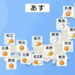 【12月4日 夕方 気象情報】明日の天気
