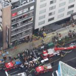 ２８人負傷し、うち２７人心肺停止　大阪・キタのビル火災