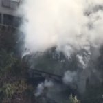 大阪・八尾で建物火災