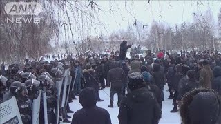 カザフスタンのデモ続報　銃撃戦で40人超死亡(2022年1月7日)