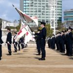 大阪府警年頭視閲式