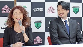 純烈・小田井涼平がプロレスデビュー！ 妻ＬｉＬｉＣｏの引退試合で（LiLiCo引退試合対戦カード発表記者会見／LiLiCo 純烈）