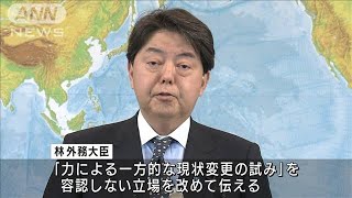 緊密に連携で一致　日ウクライナ外相が電話会談(2022年2月26日)