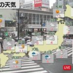 2月10日の天気 関東で大雪のおそれ