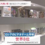 ロシアへの制裁でゲーム業界にも暗い影 オンラインゲームでの交流が途切れた人も【news23】