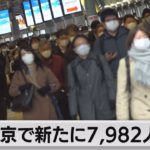 東京で新たに7,982人感染（2022年4月1日）