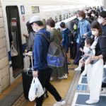 GW後半のラッシュ　JR新大阪駅