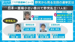 【解説】まもなく参院選 足並みそろわず混戦の野党 政治部・相沢祐樹記者【ABEMA NEWS】(2022年5月19日)
