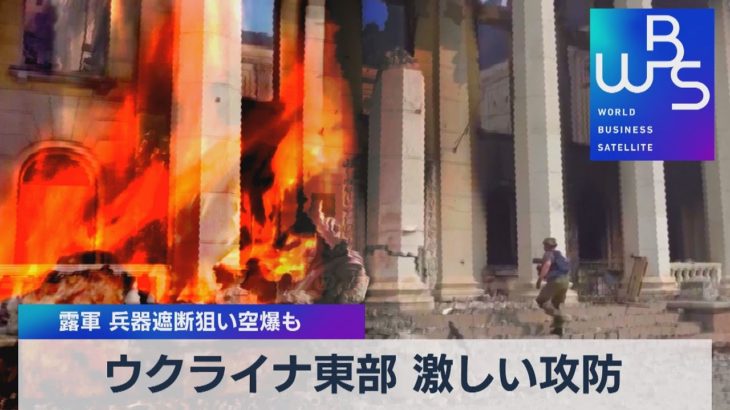 ウクライナ東部 激しい攻防 露軍 兵器遮断狙い空爆も【WBS】（2022年6月6日）