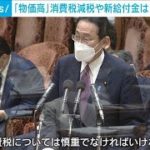 衆院予算委　物価高騰対策などで論戦　野党は消費税率引き下げ、給付金支給求め追及(2022年6月1日)