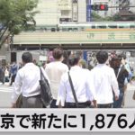 東京で新たに1,876人感染（2022年6月9日）
