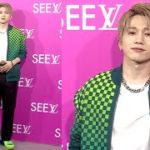 花村想太、‟鮮やかグリーン”でおしゃれコーデ　ルイ・ヴィトン「SEE LV」展レセプションイベント（ルイ・ヴィトン「SEE LV」展 ／花村想太）