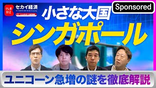 【セカイ経済】ベンチャー企業育成の秘策は◯◯！？シンガポール経済を徹底解説【Sponsored】（2022年7月22日）