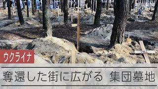 イジュームの街に残された「集団墓地」