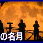 【LIVE/お月見】”満月”の中秋の名月～数年に1度の珍しい「お月様」テレ朝カメラマンが今年も魅せます(2022年9月10日)