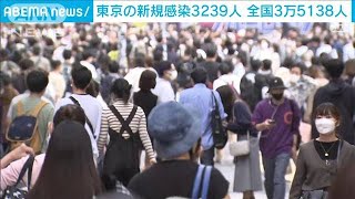 東京都の新規感染3239人　前週の土曜日から634人増加(2022年10月15日)