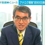河野デジタル大臣“アナログ規制”見直し…9000条項を2年間で(2022年10月25日)