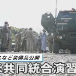 ハイマースなど装備品公開　日米共同統合演習　NATO軍なども視察
