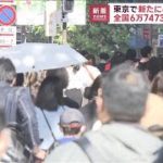 東京で新たに6686人感染　全国6万7473人…3日連続で6万人超え(2022年11月3日)