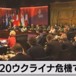 Ｇ20　ウクライナ危機で応酬　首脳宣言採択は不透明（2022年11月15日）