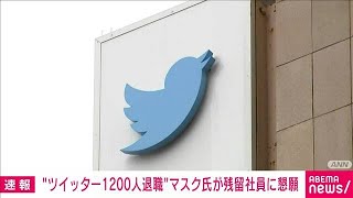 Twitter想定外の退職者数　慌てた？マスク氏、残留社員に懇願(2022年11月19日)