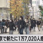 東京で新たに１万7,020人感染確認（2022年12月17日）