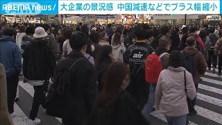 10月～12月　大企業の景況感　2四半期連続プラスも中国の景気減速などでプラス幅減少(2022年12月12日)