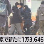 東京都感染者数　増加傾向続く（2022年12月18日）