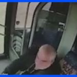 ハンドルとられたバスが湖に…緊迫の車内映像　トルコ｜TBS NEWS DIG