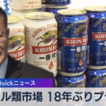 ビール類市場 18年ぶりプラス【WBS】（2023年1月13日）