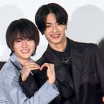 なにわ男子・高橋恭平、誕生日の祝福に「うれしい！」　23歳は「知的キャラで」　映画「なのに、千輝くんが甘すぎる。」公開前夜祭（高橋恭平 畑芽育 板垣李光人 莉子）