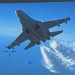 ロシア、偵察機残骸一部回収か　米軍が衝突の位置公表