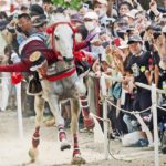人馬一体の妙技に喝采　京都で「駈馬神事」