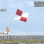情報伝える「津波フラッグ」　制定3年でも導入半数(2023年5月1日)