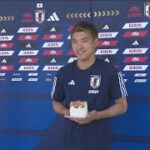 日本代表・堂安律 25歳の抱負を語る！大勝から一夜　練習場に多くのサポーターが(2023年6月17日)