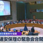 国連安保理の緊急会合開催　ロシア穀物合意離脱を協議【WBS】（2023年7月21日）