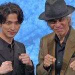 佐藤浩市＆横浜流星、ボクシング映画で本気のミット打ち（映画 春に散る 完成披露試写会／佐藤浩市 横浜流星 橋本環奈 山口智子 瀬々敬久監督）