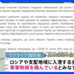 ウクライナ、黒海を経由したロシアへの船舶入港認めず　軍事物資を積んでいるとみなすと警告｜TBS NEWS DIG
