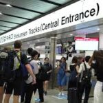 新幹線運転再開も再び運転見合わせ・新大阪駅