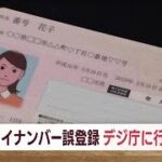 マイナ誤登録　デジ庁に行政指導　“個人情報漏洩”も報告せず(2023年9月20日)
