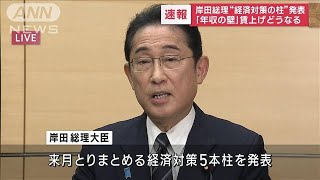 岸田総理“経済対策の柱”発表　「年収の壁」賃上げどうなる(2023年9月25日)