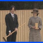 秋篠宮ご夫妻　全国育樹祭で樹木の手入れ｜TBS NEWS DIG